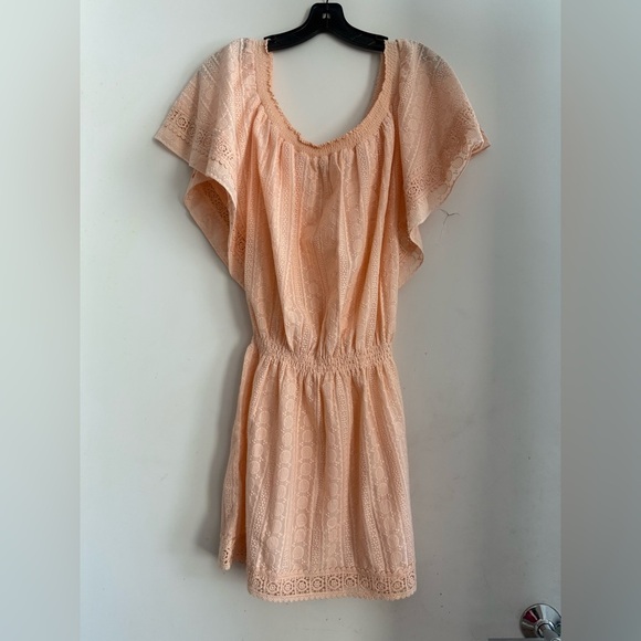 Melissa Odabash Michelle Dress Lightweight Weave Off-Shoulder Size Small - Picture 3 of 5